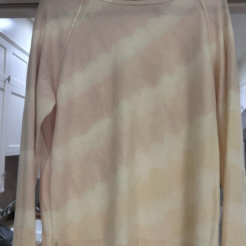 Margaret O’Leary Women's Tie-Dye Sweater - Cream and Pink
